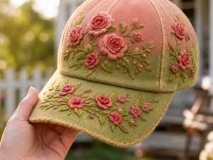 Women Are Obsessed With These Beautiful Floral Caps
